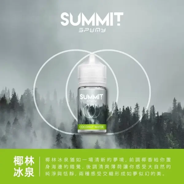 【SPUMY】巔峰極致薄荷丁鹽煙油 30ml｜夏季降溫神器純淨涼感｜台灣現貨免等